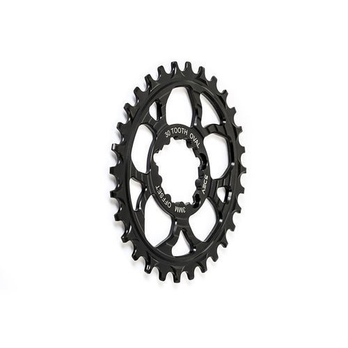 3-Bolt Direct Mount Oval Chainring