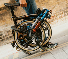 Load image into Gallery viewer, Brompton 1975 50th Anniversary Bike Medium Ride C Line 12 Speed (ONLY ONE IN STOCK)