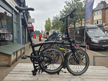 Load image into Gallery viewer, PRE-LOVED Brompton S6L Black Edition Gloss Black