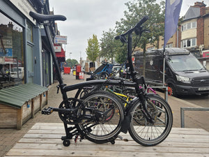 PRE-LOVED Brompton S6L Black Edition Gloss Black