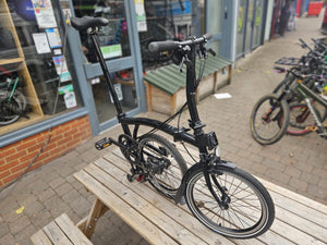 PRE-LOVED Brompton S6L Black Edition Gloss Black