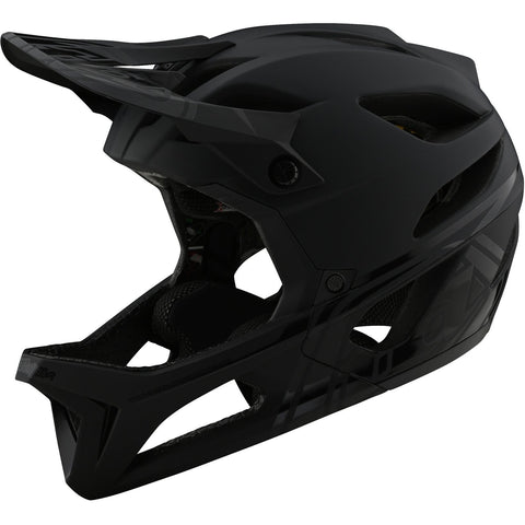 Troy Lee Stage Mips Helm – Stealth Midnight