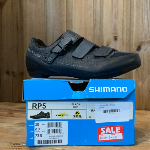 Shimano RP5 black size 38 eur
