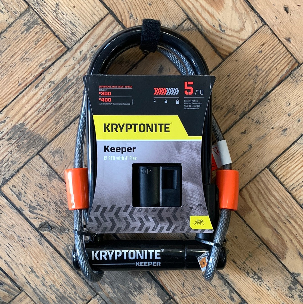 Kryptonite Keeper 12 /w cable – Heales Cycles